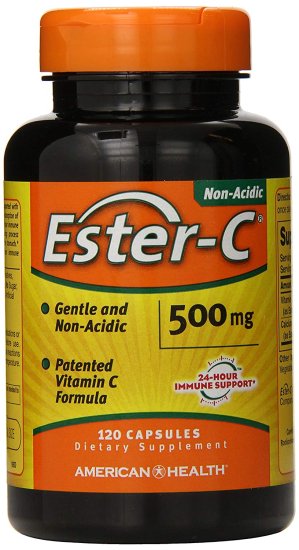 (image for) American Health Ester-C 500 mg 120 Capsules