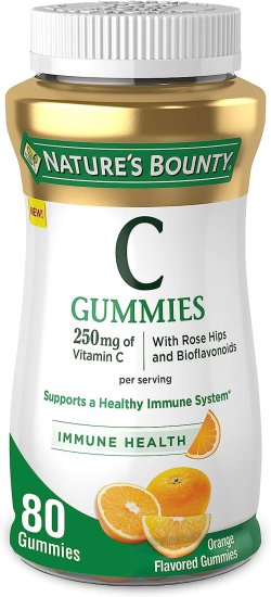 (image for) Nature\'s Bounty Vitamin C Gummies 80 Count