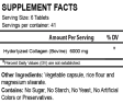 (image for) Biotech Nutritions Hydrolyzed Collagen (Bovine) 250 Tablets