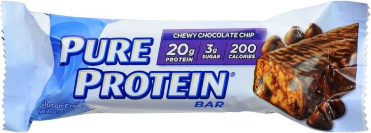 (image for) Pure Protein Bars Chewy Chocolate Chip 1.76 oz 6 Count