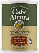 Cafe Altura Organic Coffee Classic Roast 12 oz