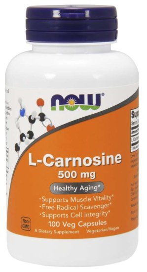 (image for) L-Carnosine 500 mg - 100 Vcaps