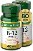 (image for) Nature's Bounty B-12 Twin Pack 40 + 40 Count