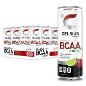 Celsius BCAA + Energy Drinks 12 oz Tart Cherry Lime 12 ct