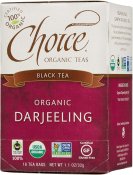 Choice Organic Teas Black Tea Organic Darjeeling 16 Bags