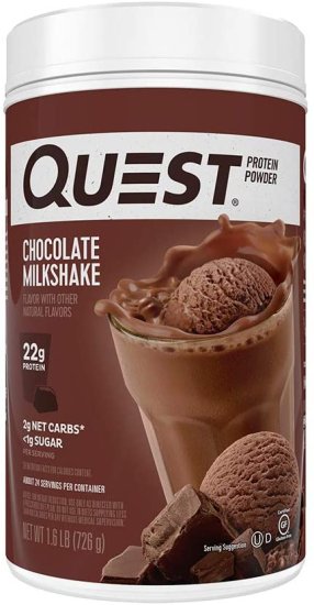 (image for) Quest Nutrition Protein Powder Chocolate Shake 1.6 lbs