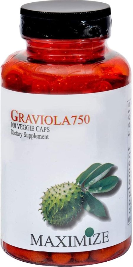 (image for) Maximum International Maximize Graviola 750 100 VCaps