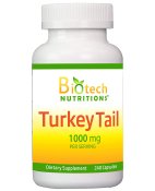 Biotech Nutritions Turkey Tail Mushroom 1000 mg 240 Capsules