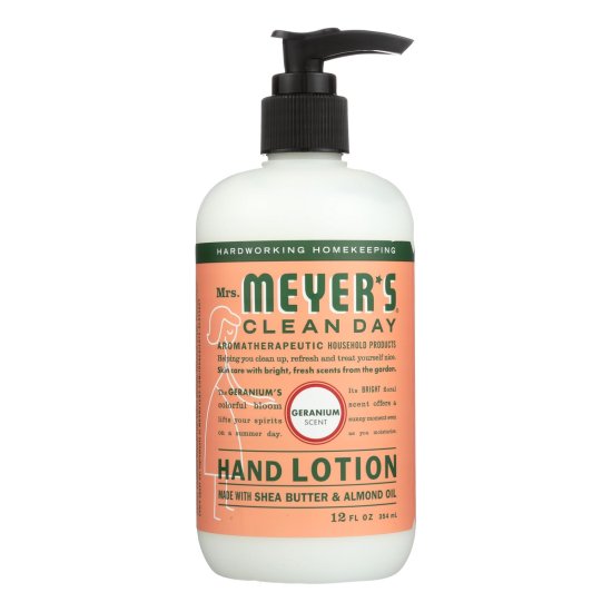 (image for) Mrs. Meyer\'s Clean Day Hand Lotion Geranium 12 oz