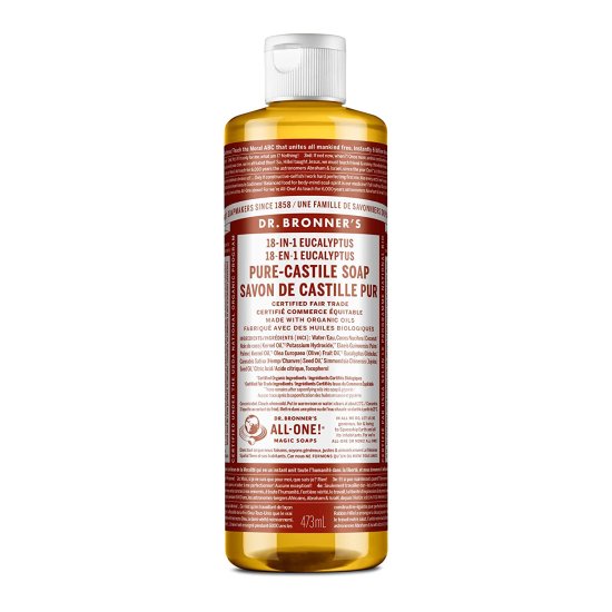 (image for) Dr. Bronner’s Pure Castile Soap Eucalyptus 16 oz