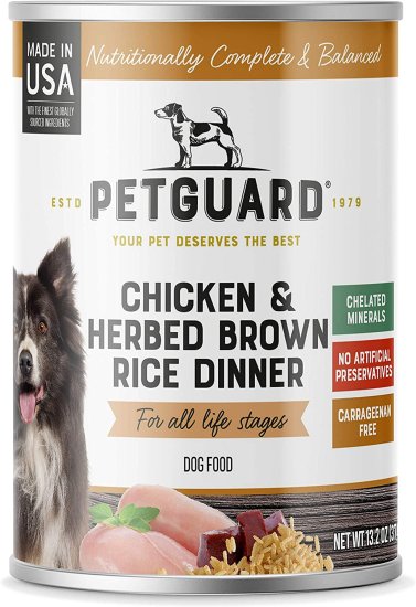 (image for) Natural Wet Food - Dog - Chicken and BRice - 13oz