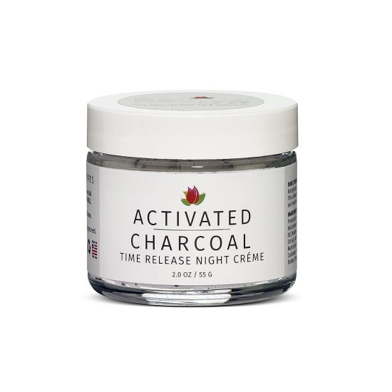 (image for) Reviva Labs Active Charcoal Time Release Night Cream 2 oz