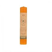 Aloha Bay Chakra Pillar Love Candle Orange 8"