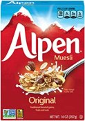 Alpen Original Muesli Cereal Whole Grain 14 oz