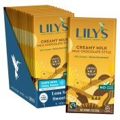 Lily's Sweets Creamy Milk Chocolate Style 12 Bars