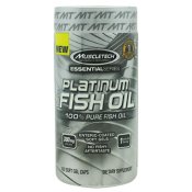 MuscleTech 100% Platinum Fish Oil 100 Softels