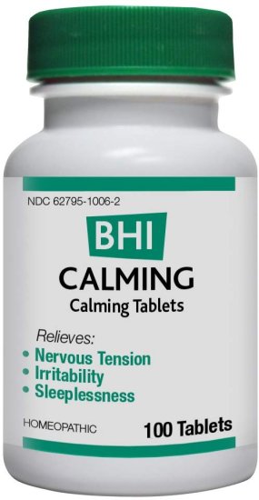 (image for) Bhi Medinatura Calming Tablets 100 Count