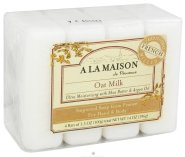 A LA Maison Oat Milk Soap Bars 4 Count