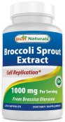 Best Naturals Broccoli Sprout Extract 1000 mg 120 Capsules