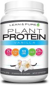 Lean & Pure Plant Vegan Protein Powder Vanilla 28 oz