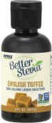 Now Foods Better Stevia English Toffee 2 oz