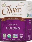 Choice Organic Teas Organic Oolong Tea 16 Bags