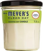 Mrs. Meyer's Clean Day Scented Soy Candle Lemon Verb 7.2 oz