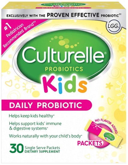 (image for) Culturelle Kids Packets Daily Probiotic Supplement 30 Single Pk