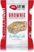 Eat Me Guilt Free Brownie Birthday Cake 12 ct