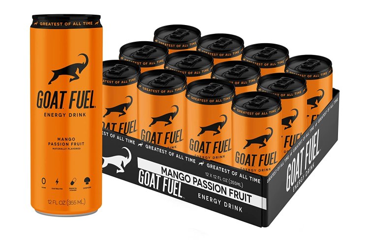 (image for) G.O.A.T. Fuel Mango Passionfruit Energy Drink 12oz ct