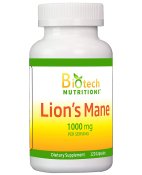 Biotech Nutritions Lion's Mane 1000 mg 120 Capsules