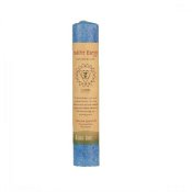 Aloha Bay Chakra Pillar Candle Positive Energy Blue 8"