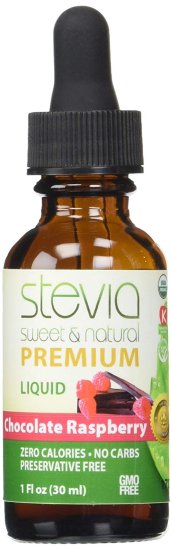 (image for) Anumed International Chocolate Raspberry Stevia Liquid 1 oz