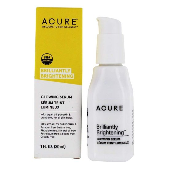 (image for) Acure Organics Brightening Glowing Serum 1 fl oz