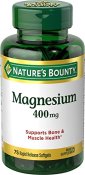 (image for) Nature's Bounty Magnesium 400mg Softgel 75ct