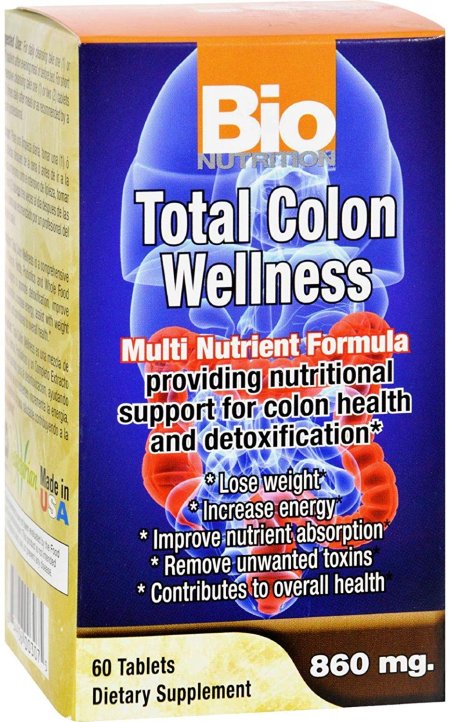 (image for) Bio Nutrition Total Colon Wellness 60 Tablets