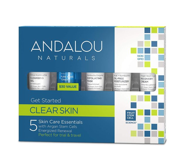 (image for) Andalou Naturals Clear Skin Get Started Kit 5 Count