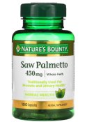 Nature's Bounty Saw Palmetto 450 mg 100 Count