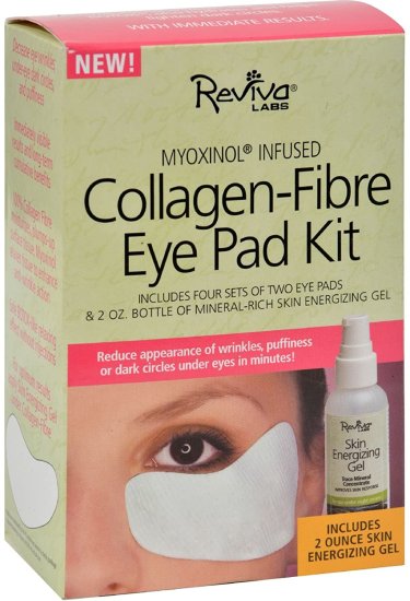 (image for) Reviva Labs Collagen-Fibre Eye Pad Kit 2 Pads 2 oz