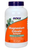 Now Foods Magnesium Citrate 134 mg 180 Sgels