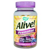 (image for) Nature's Way Alive! Prenatal Gummy Vitamins 75 Gummies