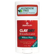 Zion Health Clay Dry Deodorant Sink White Pine 2.5oz