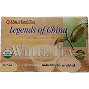 Uncle Lee's Legends of China Organic White Tea 40 Bags