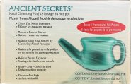 Ancient Secrets Nasal Cleansing Pot Travel Size