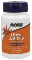 Now Foods Ultra A & D 25000/1000 100 Sgels