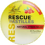 Bach Rescue Pastilles Cranberry Flavor 35 Count