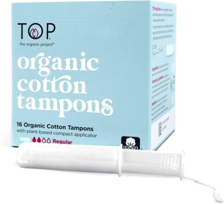 (image for) TOP Organic Cotton Tampons 16 Count