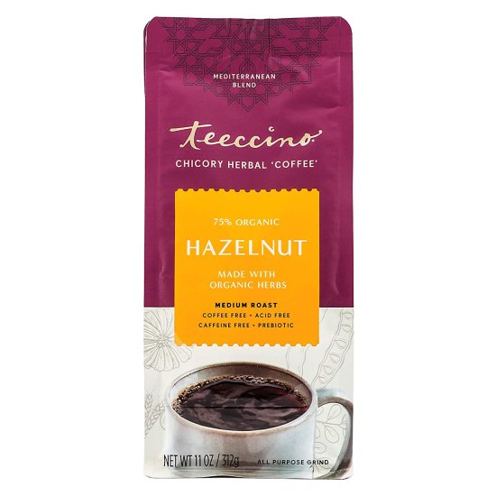 (image for) Teeccino Coffee Alternative Hazelnut Medium Roast 11 oz