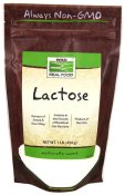 Now Foods Lactose - 1 lb