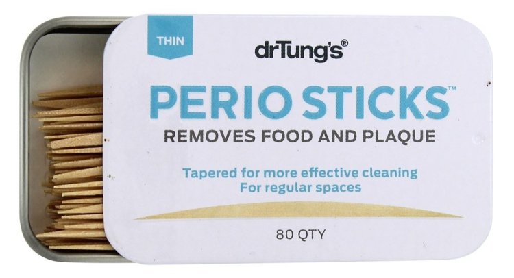 (image for) Dr. Tung\'s Double-sided Perio Sticks Thin 80 count